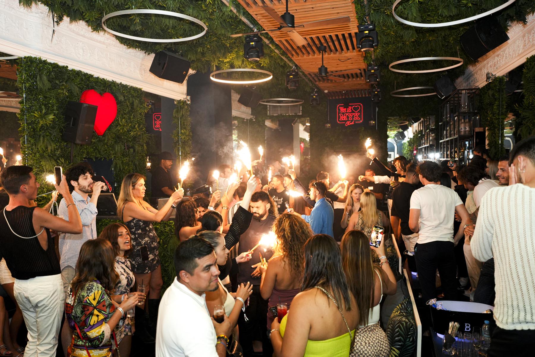 "People dancing at the best party in Mykonos Town — We Love Mykonos"